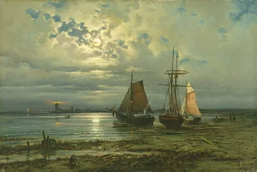 Neuwerk i måneskin